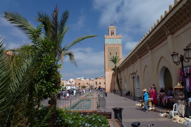 The Kasbah Mosque and minaret.