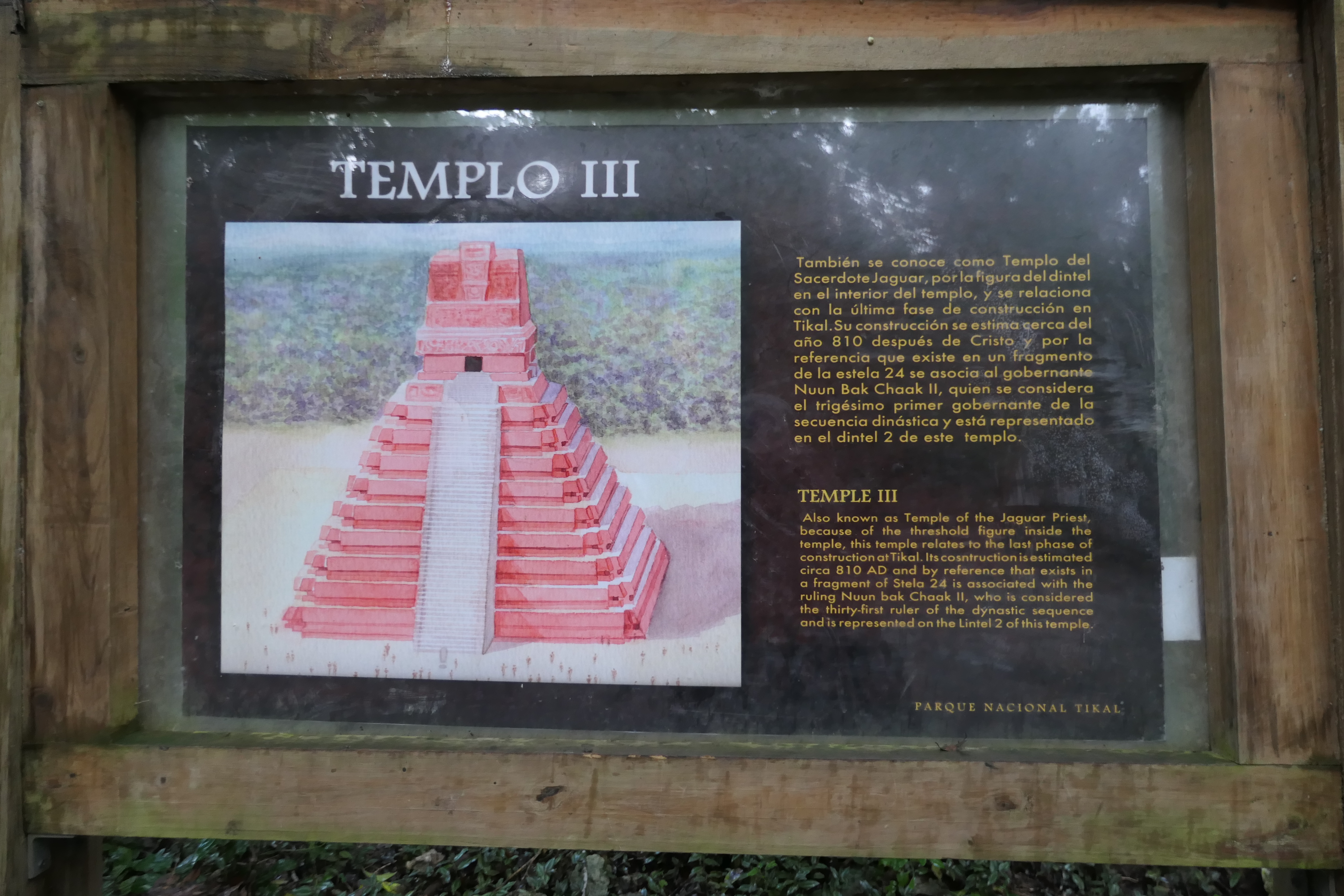Guatemala Tikal Ruins Temple 3 1
